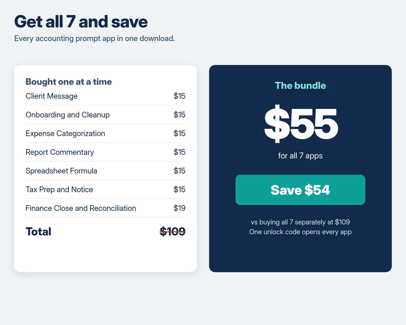 Bookkeeping Prompt Builders Bundle: bundle 02 payhip