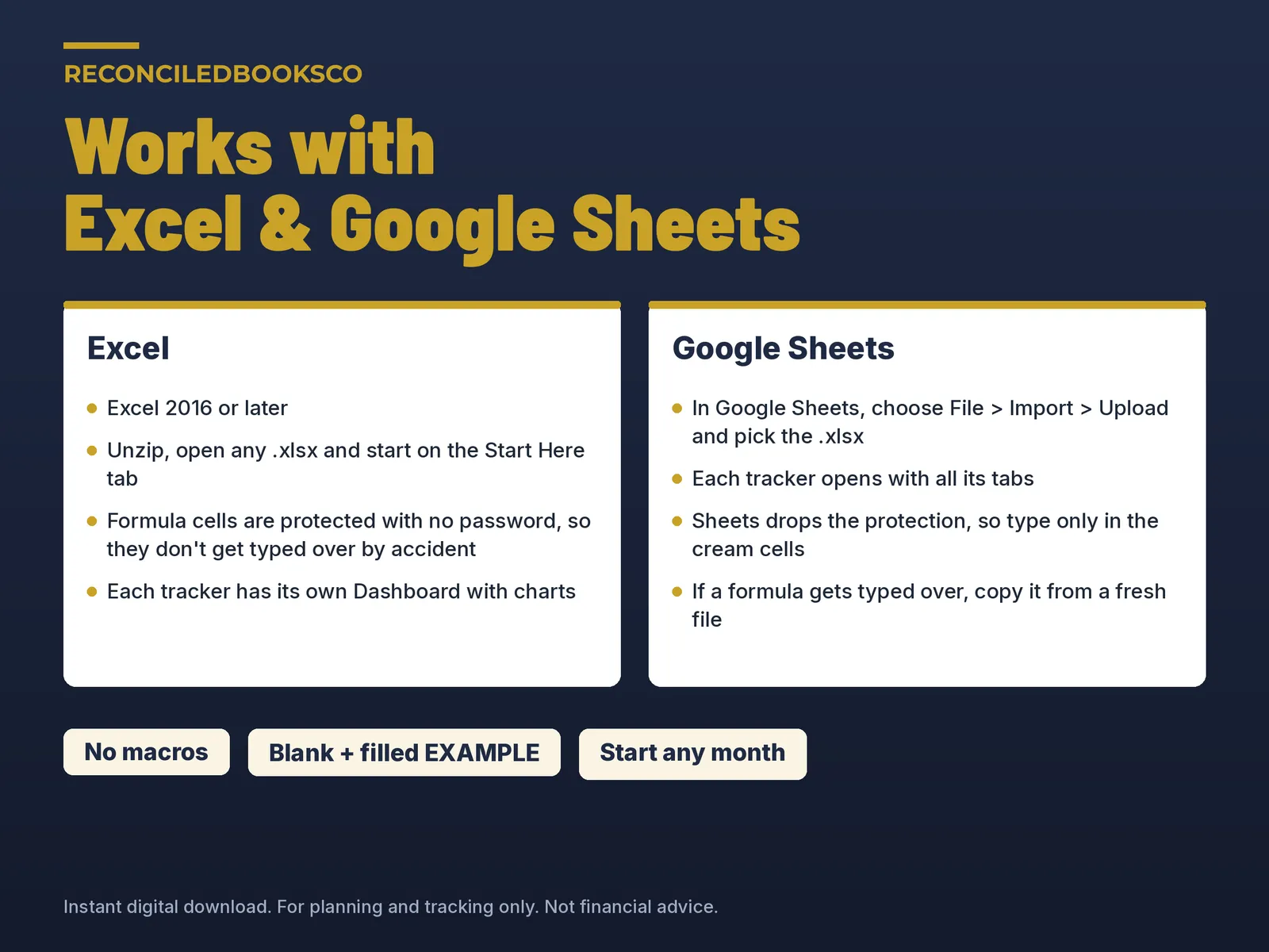 Household Budget Spreadsheet: Bills, Savings, Debt and Net Worth, image 9