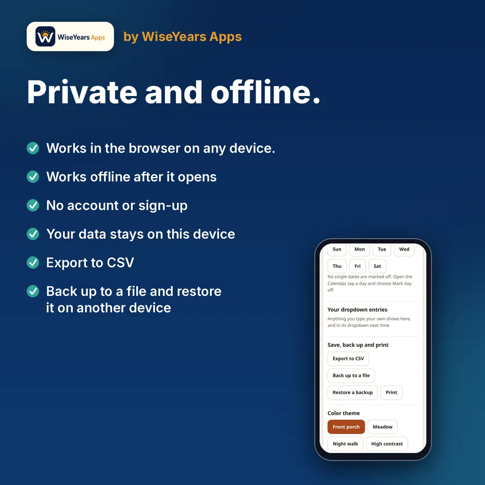 Pet Sitter Visit Care Book: works offline and stays on this device